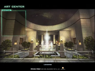 Art Center, the map's loading picture