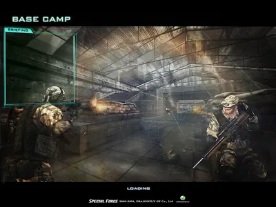 Base Camp, the map's loading picture