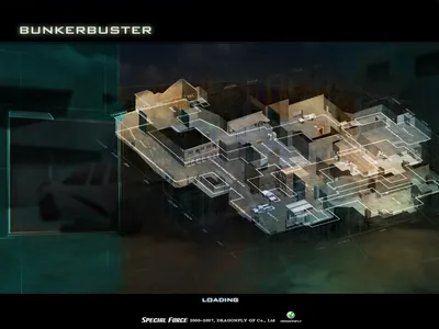 Bunker Buster, the map's loading picture