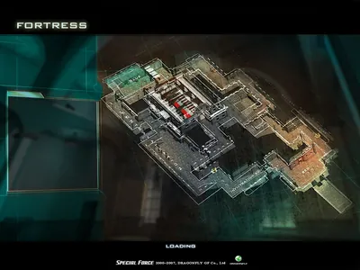 Fortress, the map's loading picture