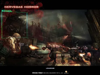 Nerve Gas Horror, the map's loading picture