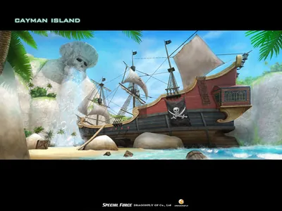 Pirate Ship, the map's loading picture