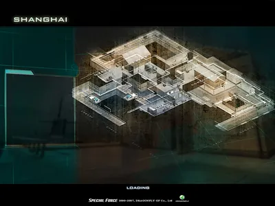 Shanghai, the map's loading picture