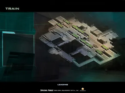 Train, the map's loading picture