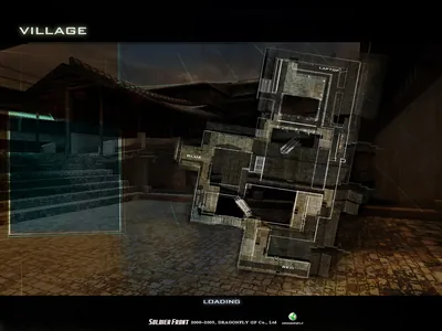 Village, the map's loading picture